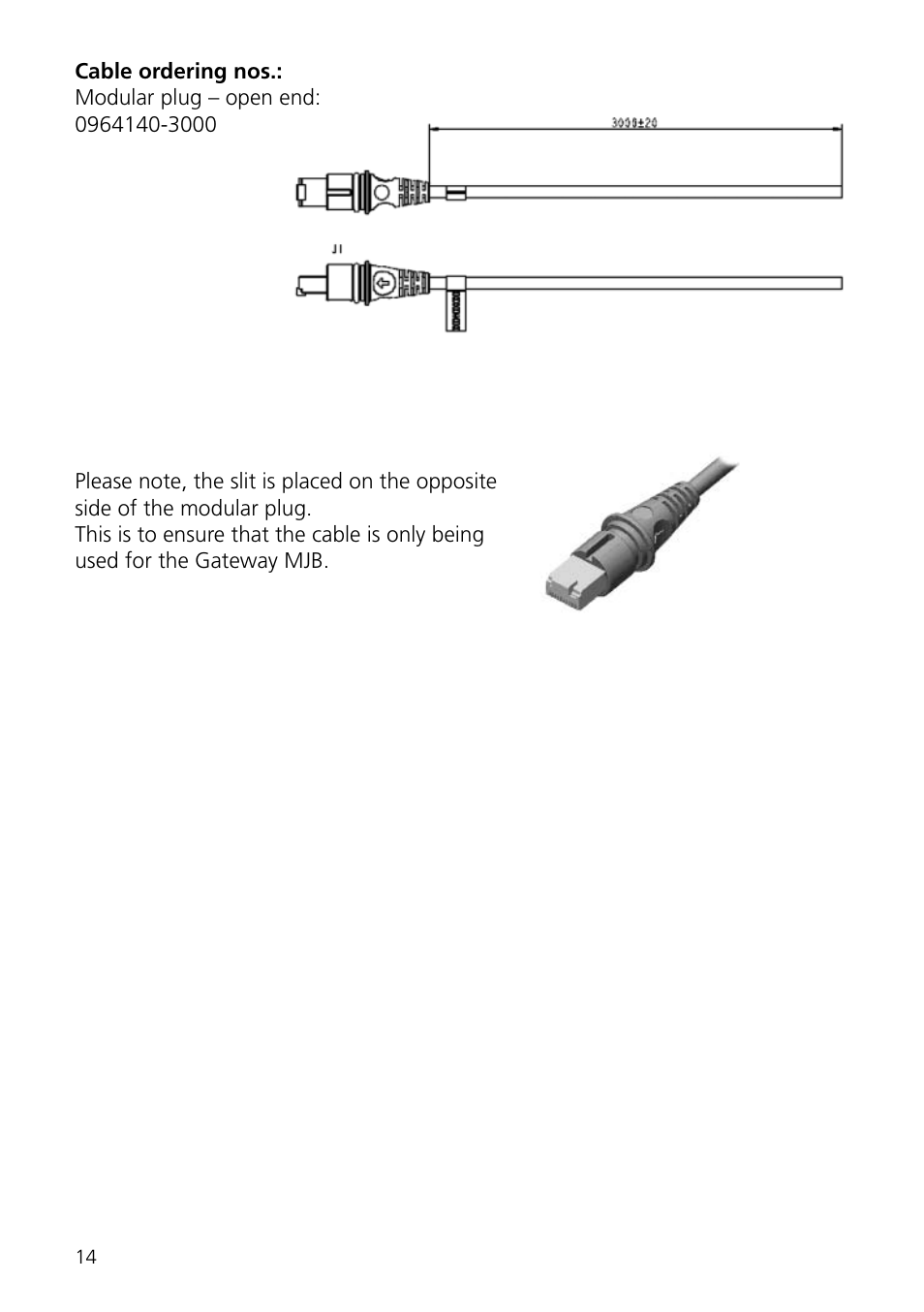 Linak MEDLINE MJB User Manual | Page 14 / 24