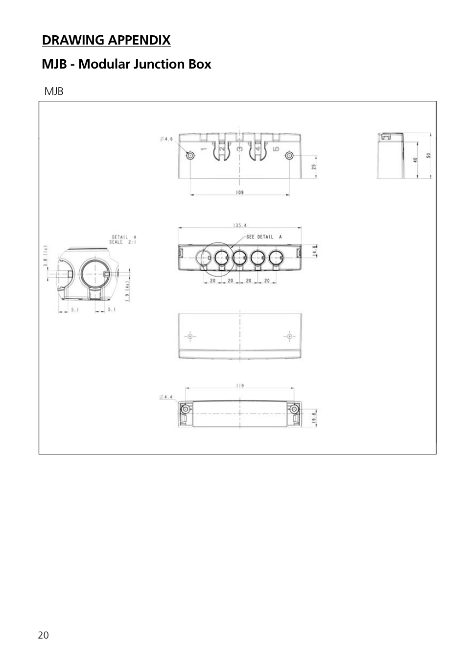 Linak MEDLINE MJB User Manual | Page 20 / 24