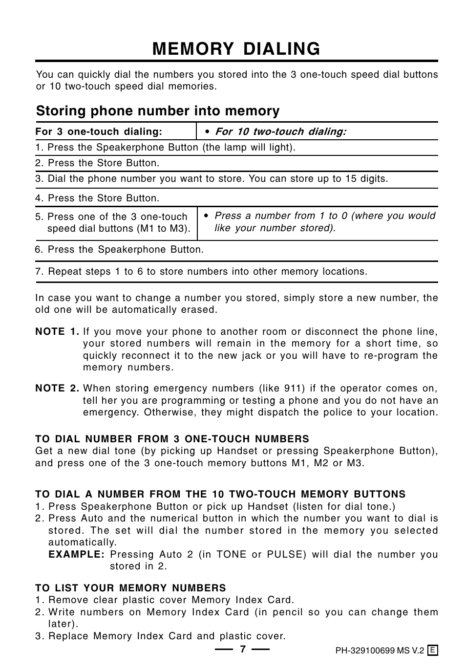 Lenoxx Electronics PH-329 User Manual | Page 8 / 12