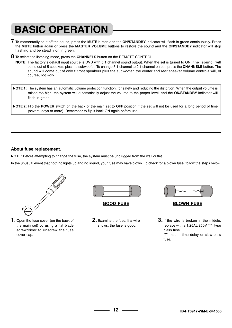 Lenoxx Electronics HT3917 User Manual | Page 13 / 15
