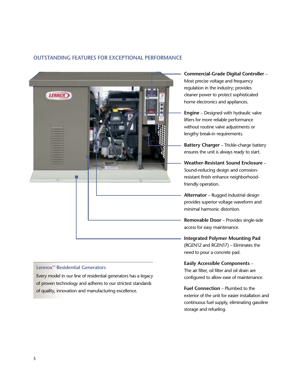 Lenoxx Electronics RGEN30 User Manual | Page 5 / 6