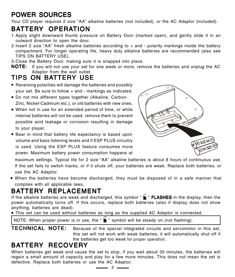 Lenoxx Electronics CD-91 User Manual | Page 3 / 20