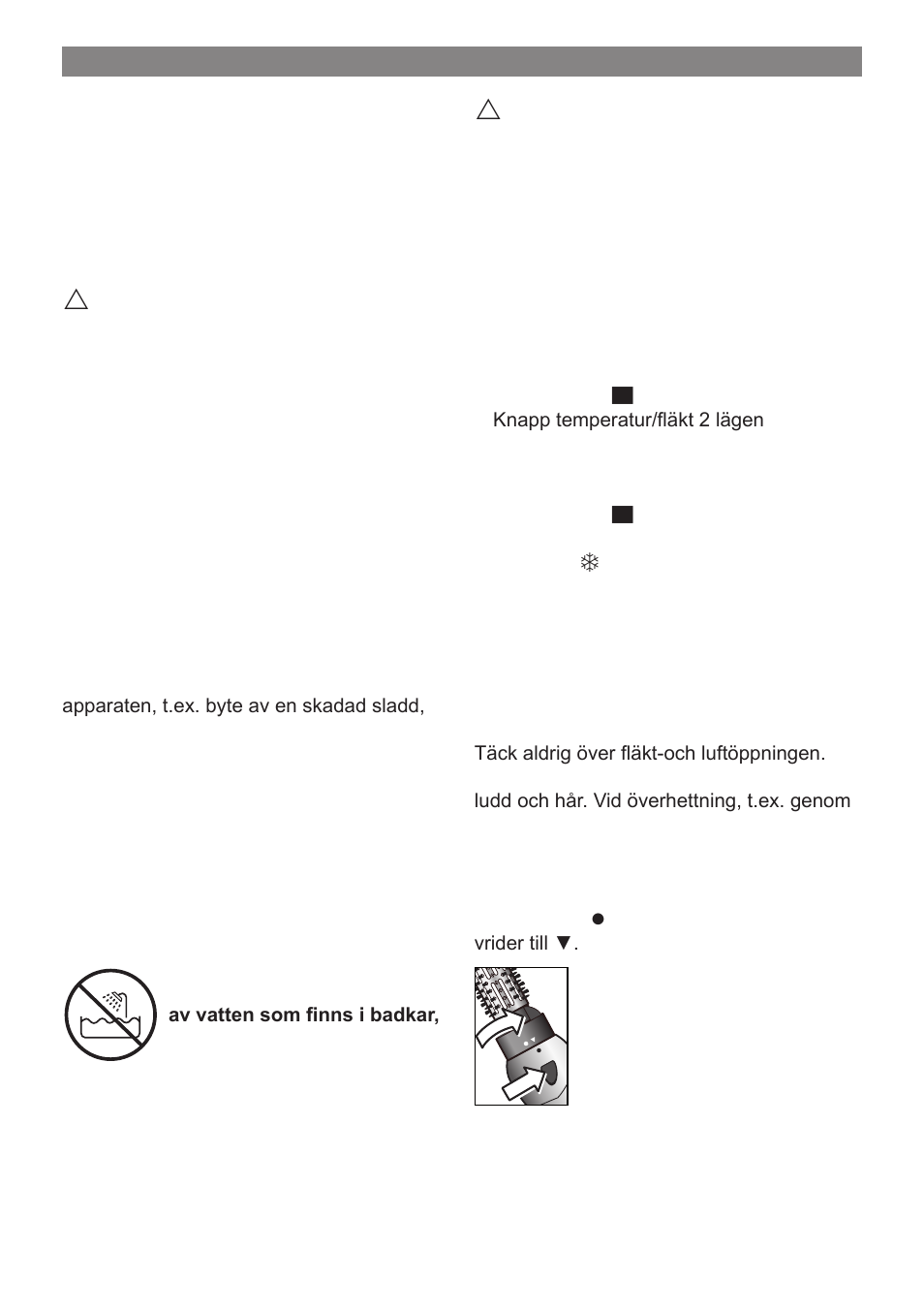 Reglage och tillbehör, Användning, Säkerhetsanvisningar | Bosch PHA 2000 User Manual | Page 18 / 47