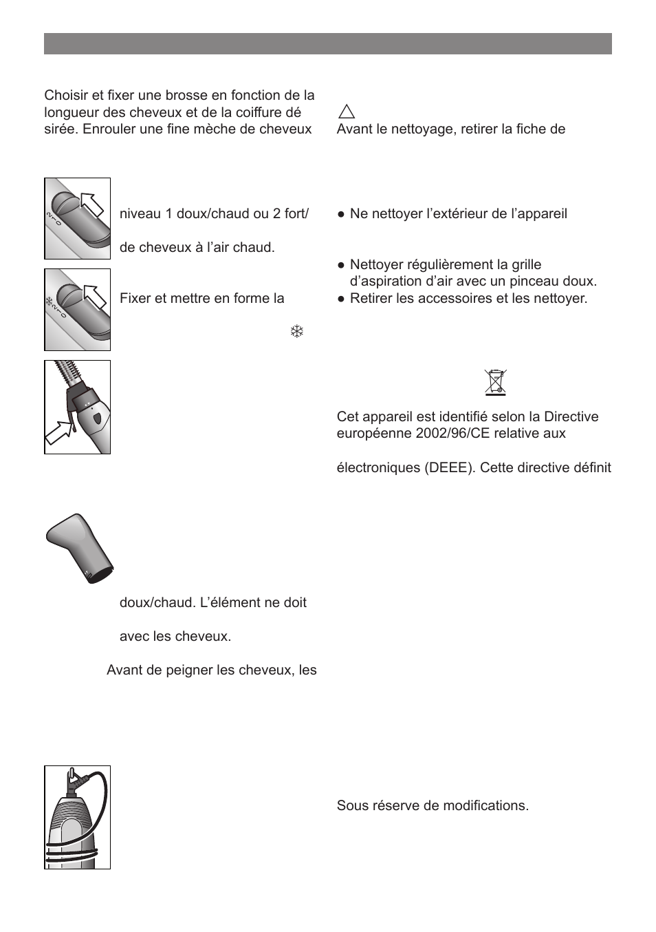 Rangement, Nettoyage, Mise au rebut | Garantie | Bosch PHA 2000 User Manual | Page 9 / 47