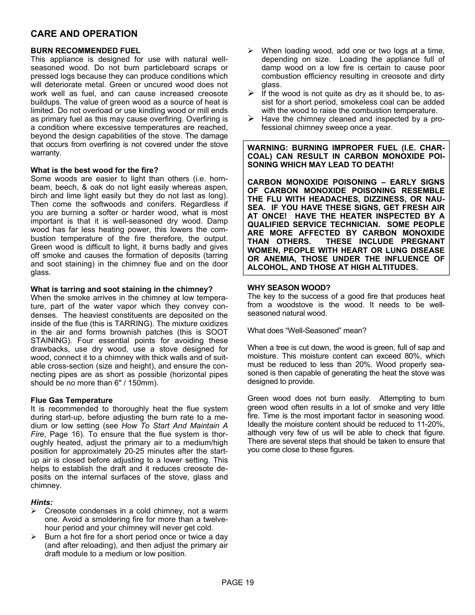 Lenoxx Electronics CI2000HT User Manual | Page 19 / 40