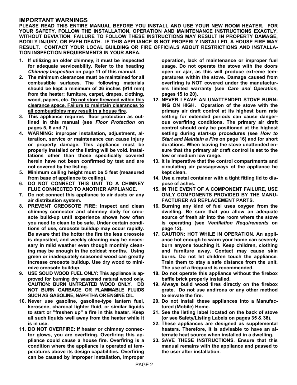 Lenoxx Electronics CI2000HT User Manual | Page 2 / 40