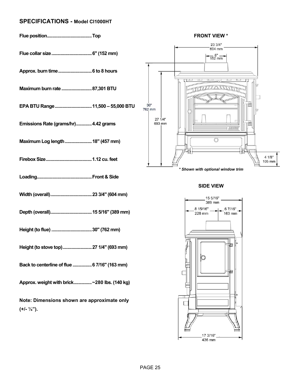 Lenoxx Electronics CI2000HT User Manual | Page 25 / 40