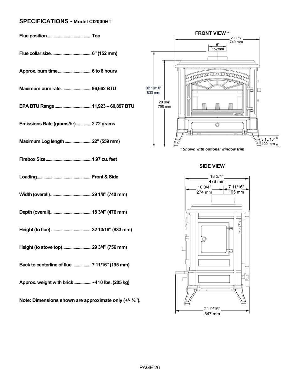 Lenoxx Electronics CI2000HT User Manual | Page 26 / 40