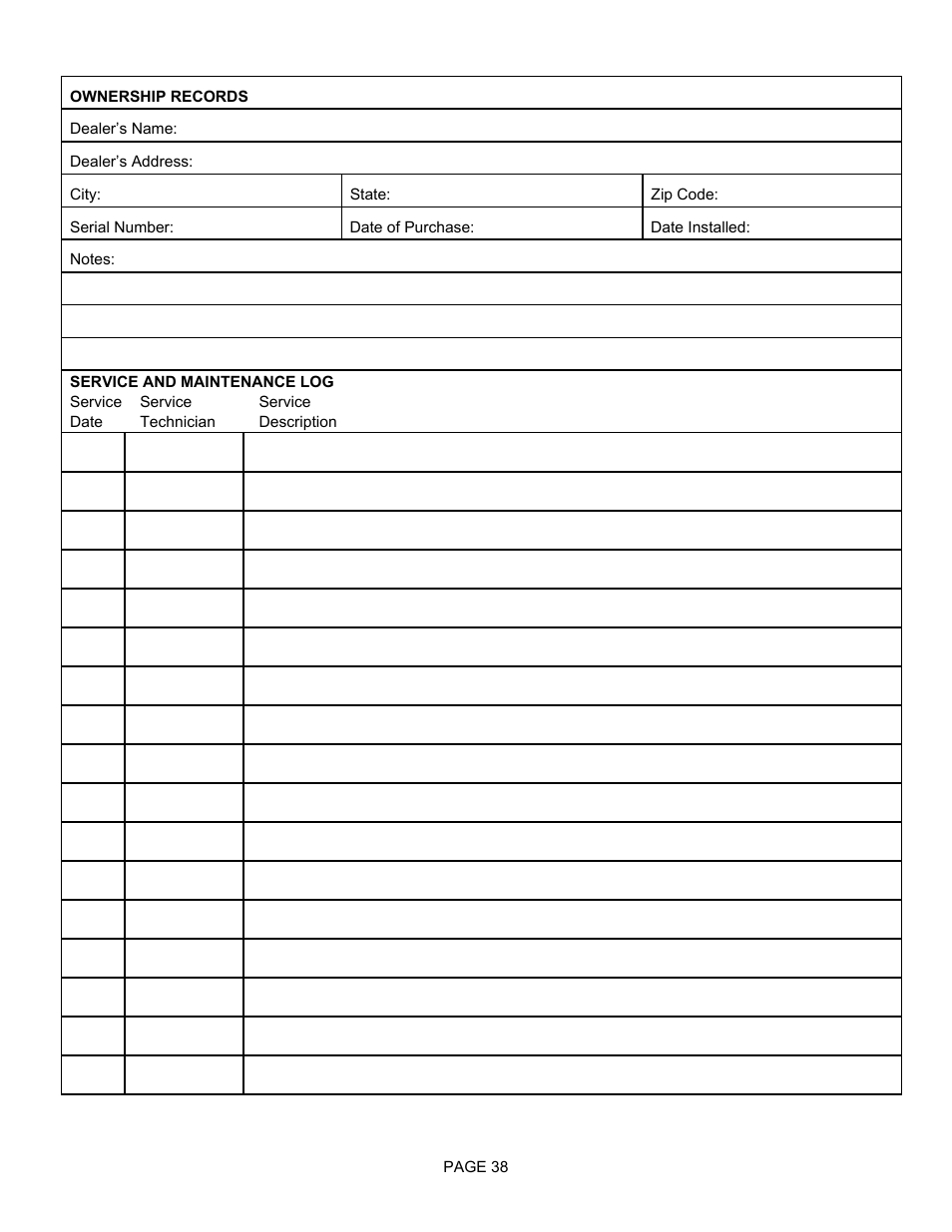 Lenoxx Electronics CI2000HT User Manual | Page 38 / 40