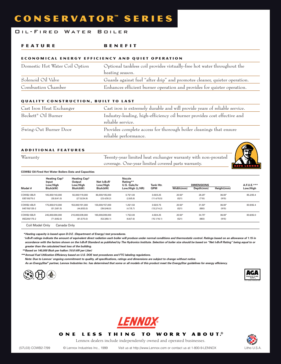 Lenoxx Electronics COWB2 User Manual | Page 2 / 2