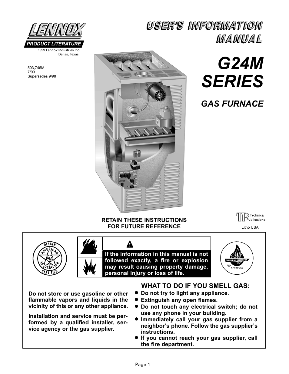 Lenoxx Electronics G24M Series User Manual | 6 pages