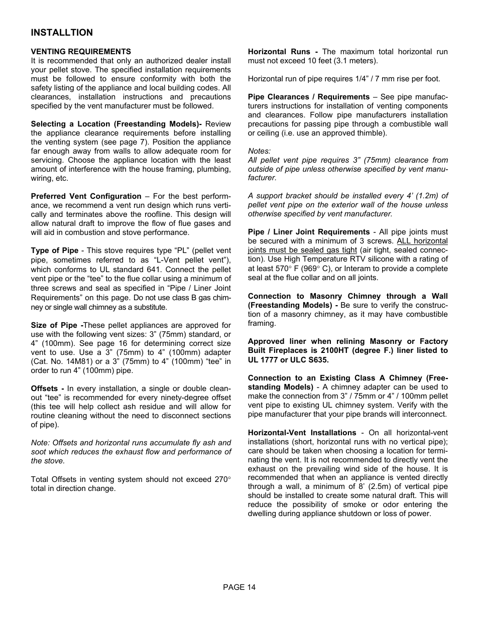 Lenoxx Electronics Optima 3 FS User Manual | Page 14 / 54