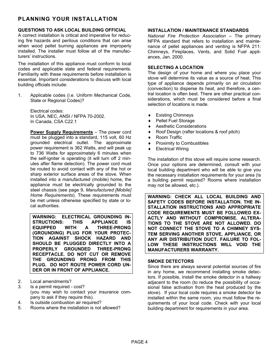 Lenoxx Electronics Optima 3 FS User Manual | Page 4 / 54