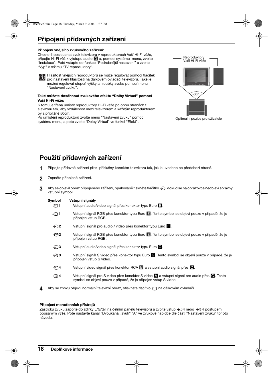 Sony KV-29XL71K User Manual | Page 58 / 124