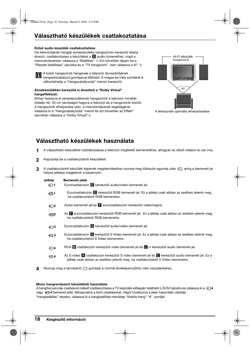 Sony KV-29XL71K User Manual | Page 78 / 124