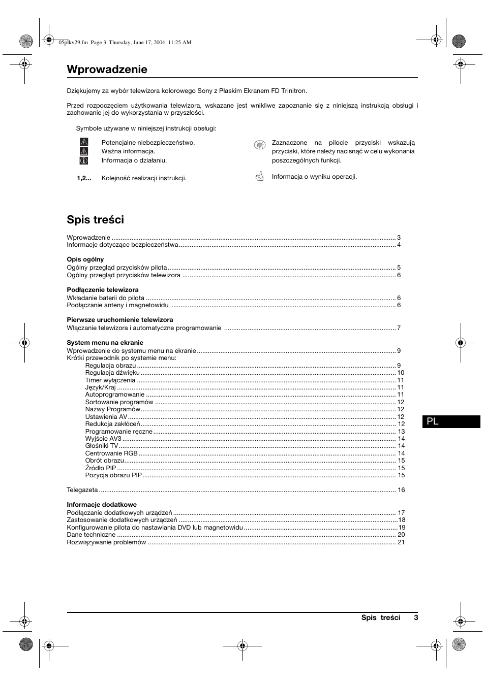 Sony KV-29XL71K User Manual | Page 83 / 124