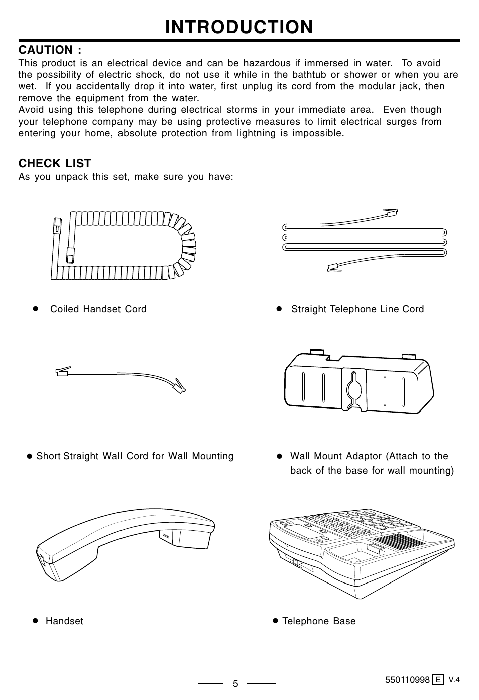 Introduction | Lenoxx Electronics PH-550 User Manual | Page 7 / 7