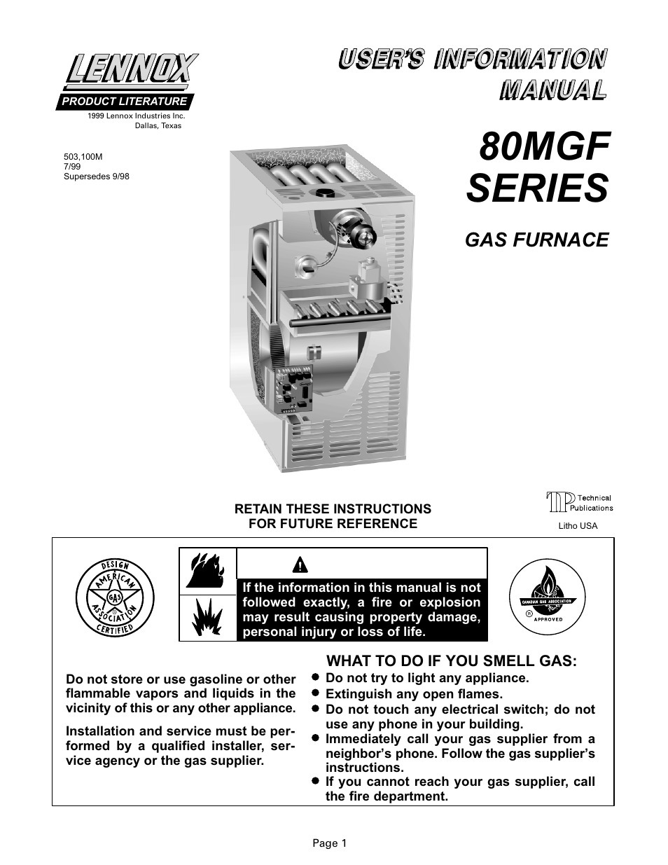 Lenoxx Electronics 80MGF User Manual | 6 pages