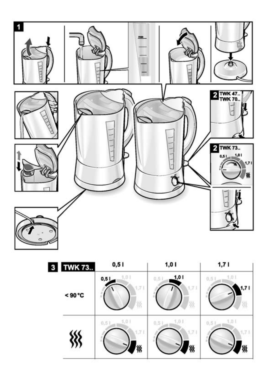 Bosch TWK 7301 User Manual | Page 2 / 30