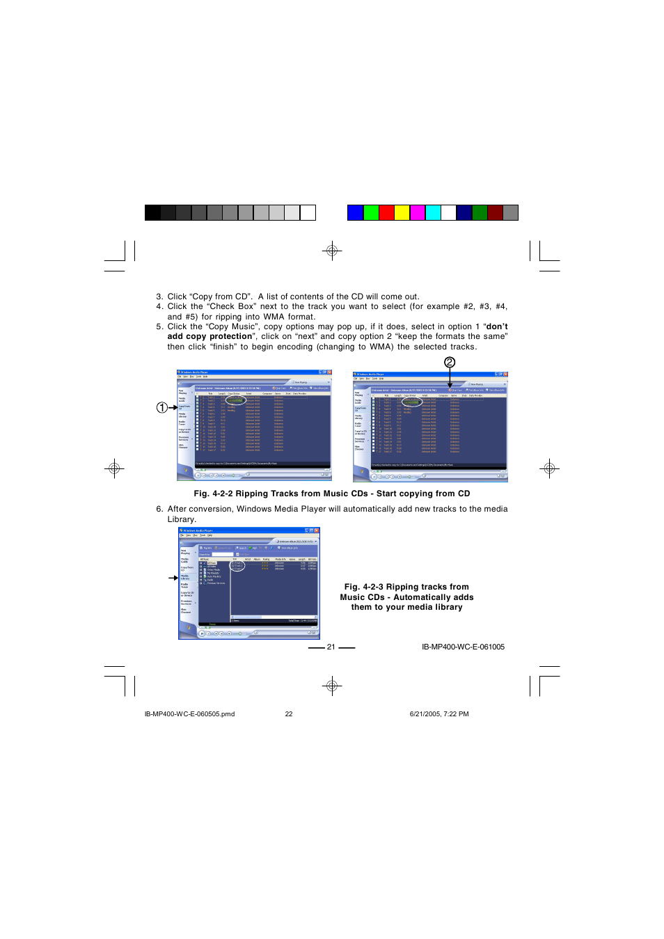 Lenoxx Electronics MP-400 User Manual | Page 22 / 30