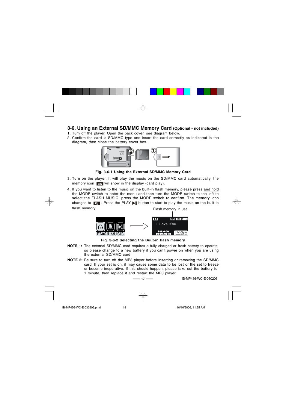 Lenoxx Electronics MP-456 User Manual | Page 18 / 37