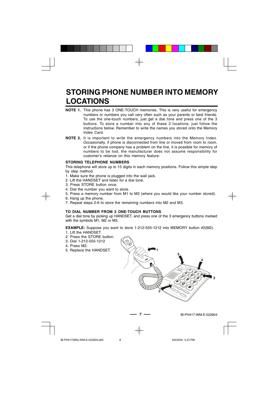 Lenoxx Electronics PH-417 User Manual | Page 8 / 13