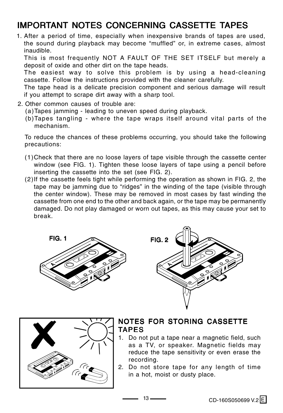 Impor | Lenoxx Electronics CD-160 User Manual | Page 14 / 23