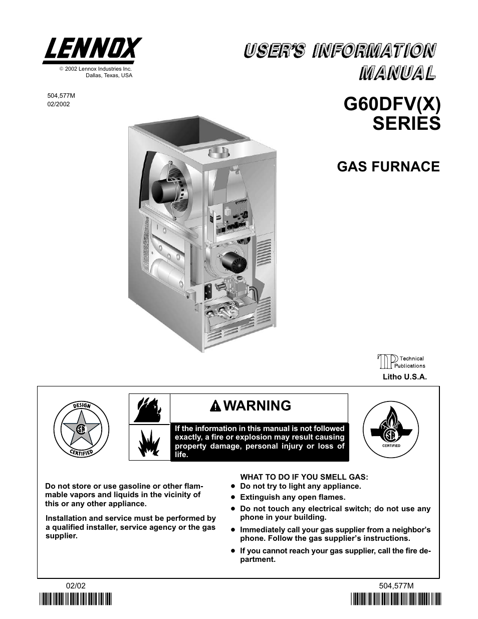 Lenoxx Electronics G60DFV(X) User Manual | 6 pages