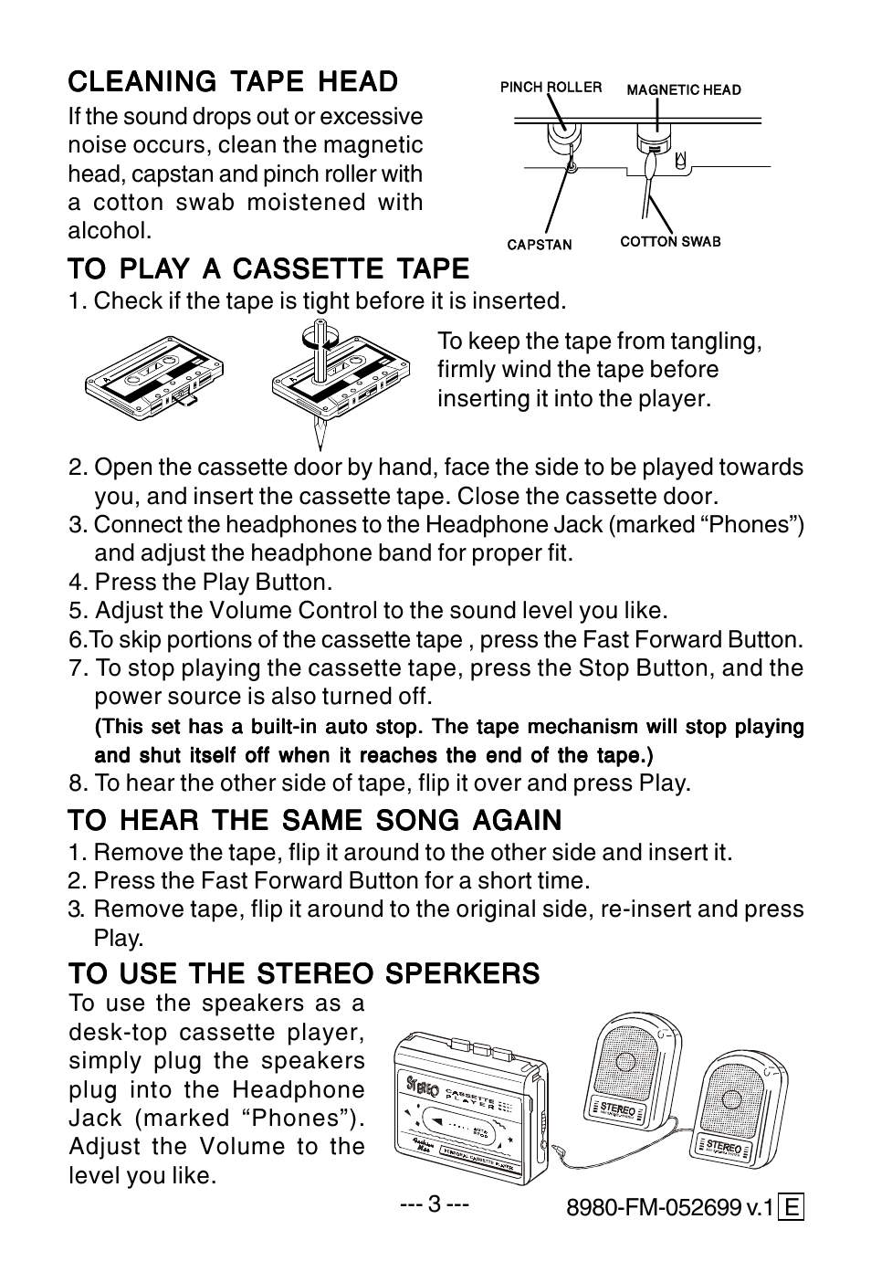 Lenoxx Electronics 8980 FM User Manual | Page 3 / 4