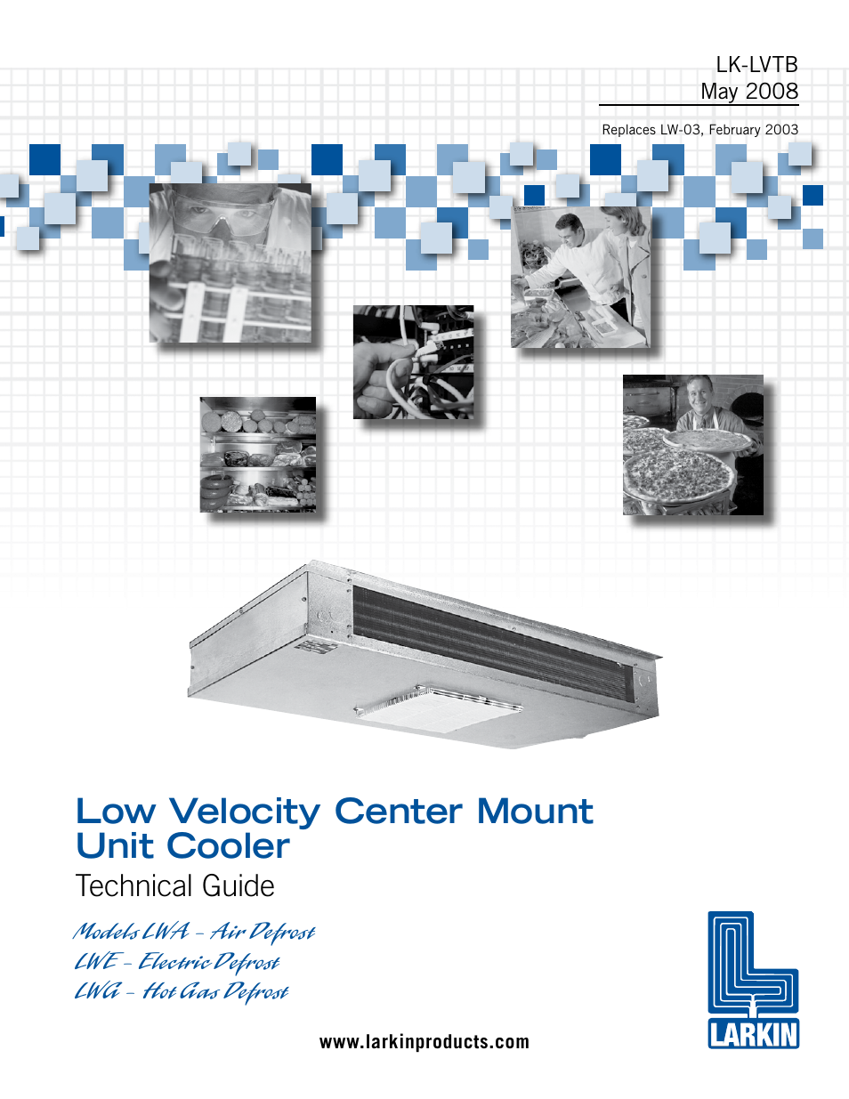 Lance-Larkin LK-LVTB User Manual | 12 pages
