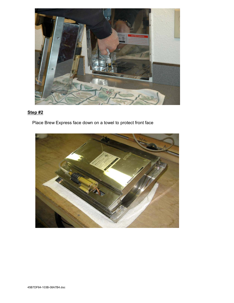 Lance-Larkin BrewExpress Brew Express CoffeeMaker User Manual | Page 2 / 9