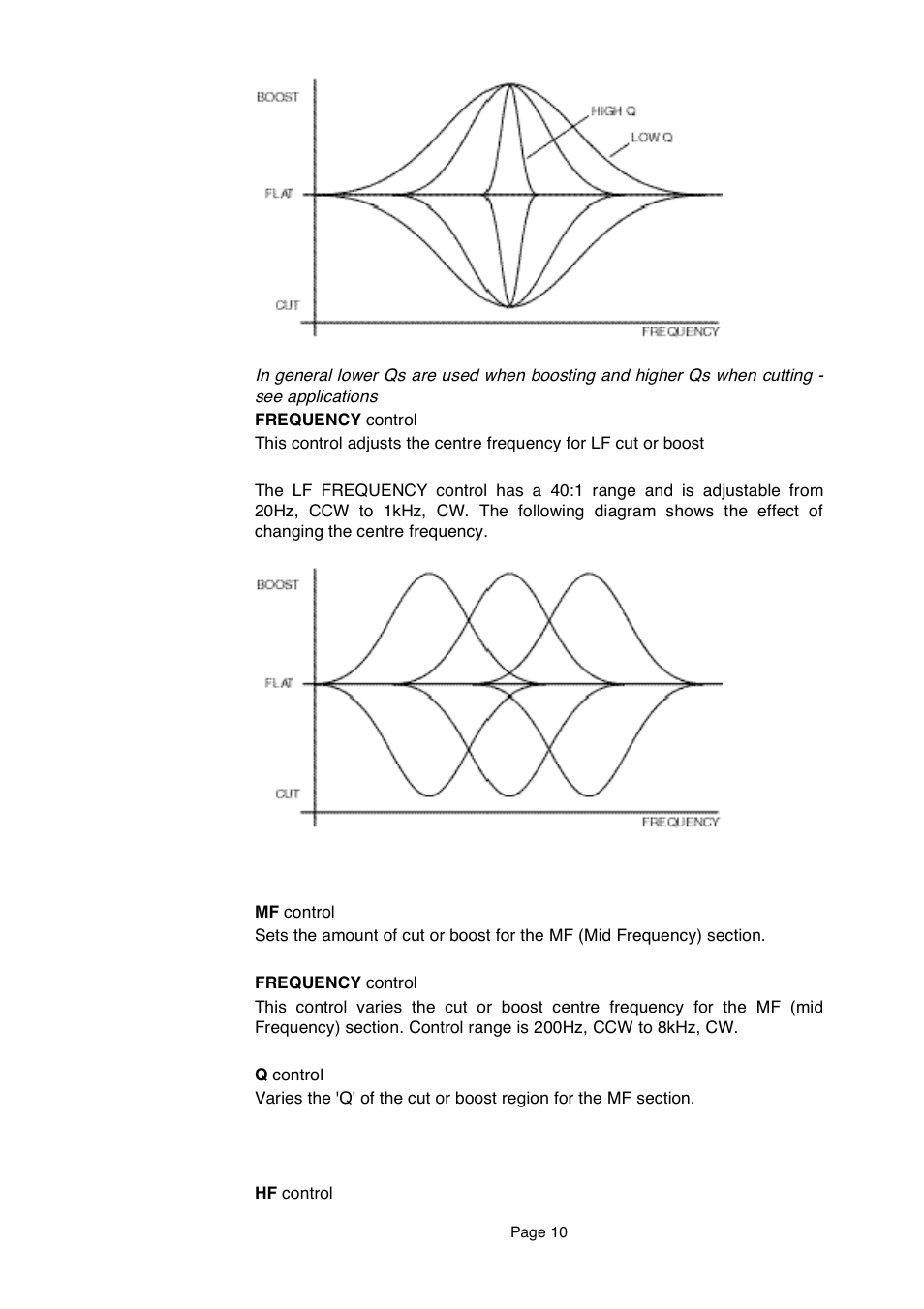 LA Audio EQX20 User Manual | Page 10 / 20