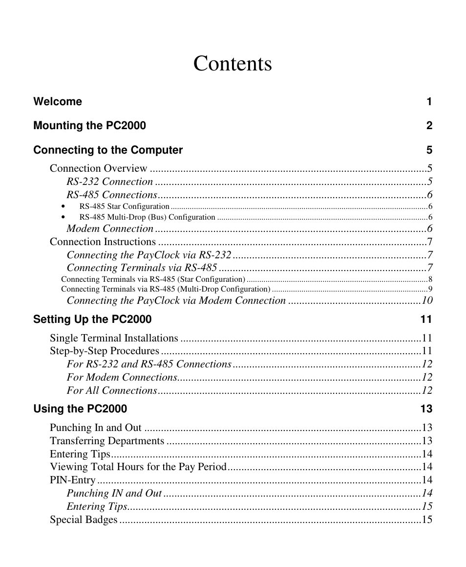 Lathem PC2000 User Manual | Page 7 / 34