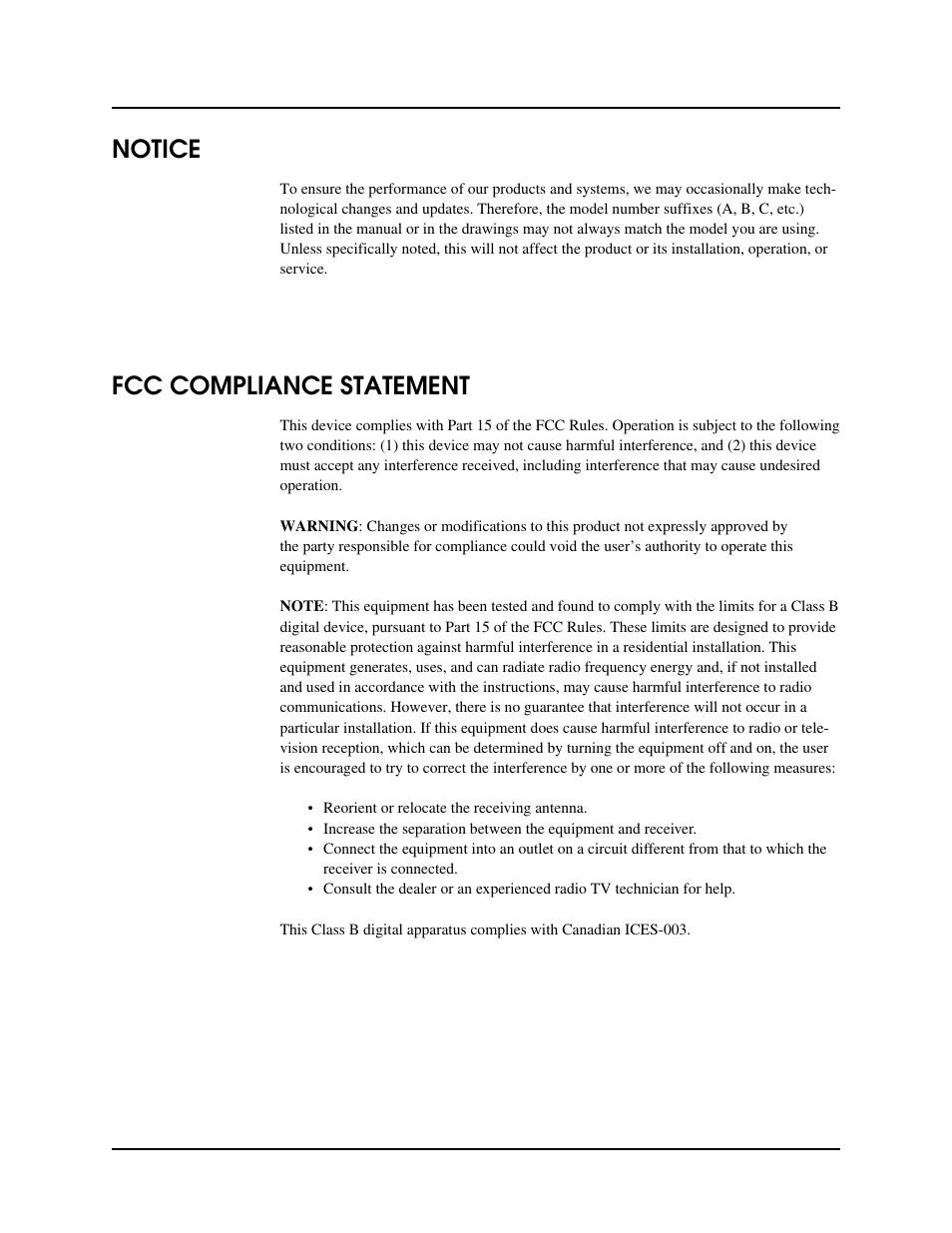 Notice, Fcc compliance statement | Lathem Dukane 24A715 User Manual | Page 3 / 86