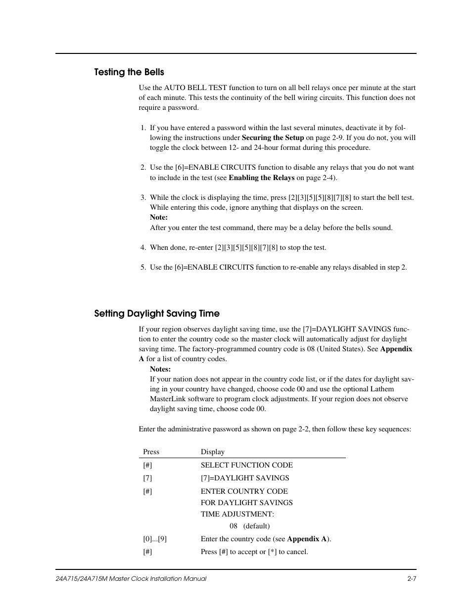 Lathem Dukane 24A715 User Manual | Page 31 / 86