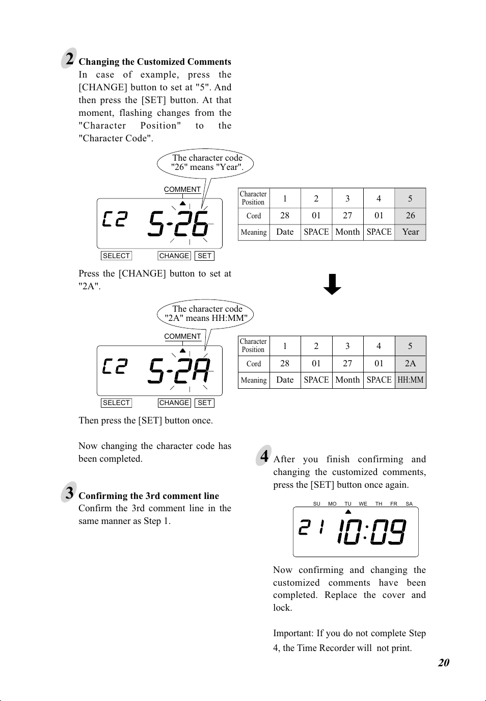 Lathem 5000E Plus User Manual | Page 25 / 62