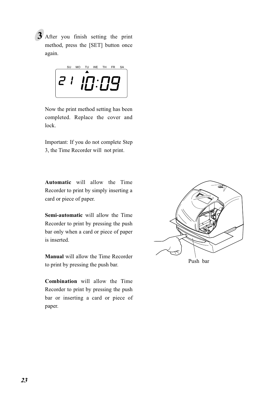 Lathem 5000E Plus User Manual | Page 28 / 62