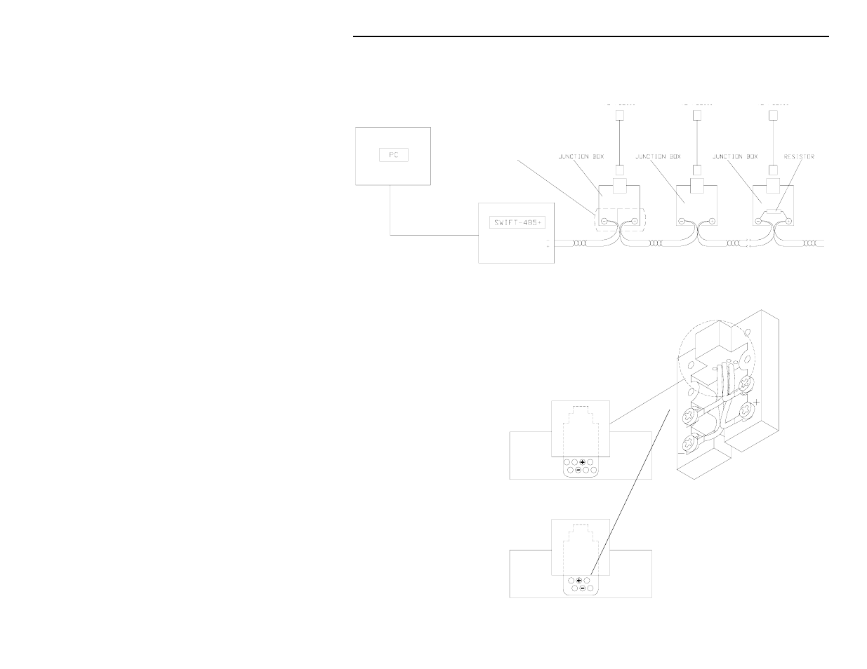 Rs-485 multi-drop | Lathem PC100 User Manual | Page 17 / 21