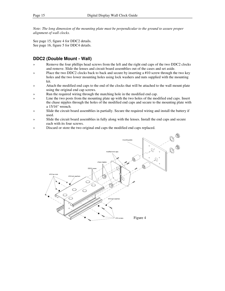 Ddc2 (double mount - wall) | Lathem DDC2 User Manual | Page 21 / 63