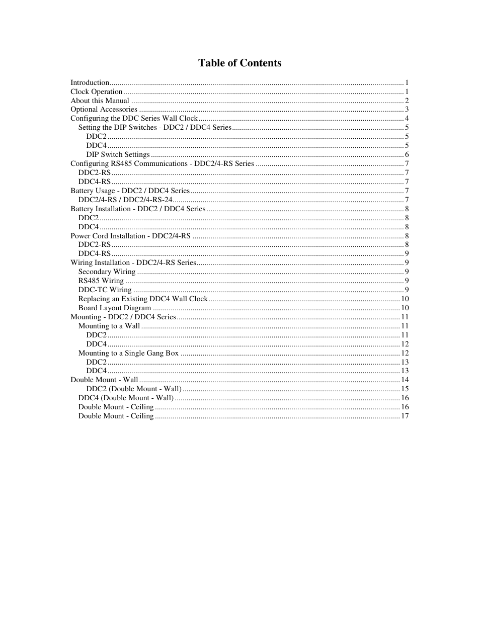 Lathem DDC2 User Manual | Page 3 / 63