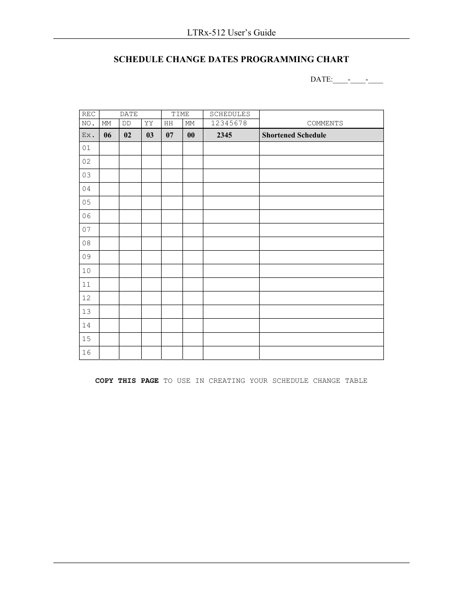 Lathem LTR8-512 User Manual | Page 22 / 23