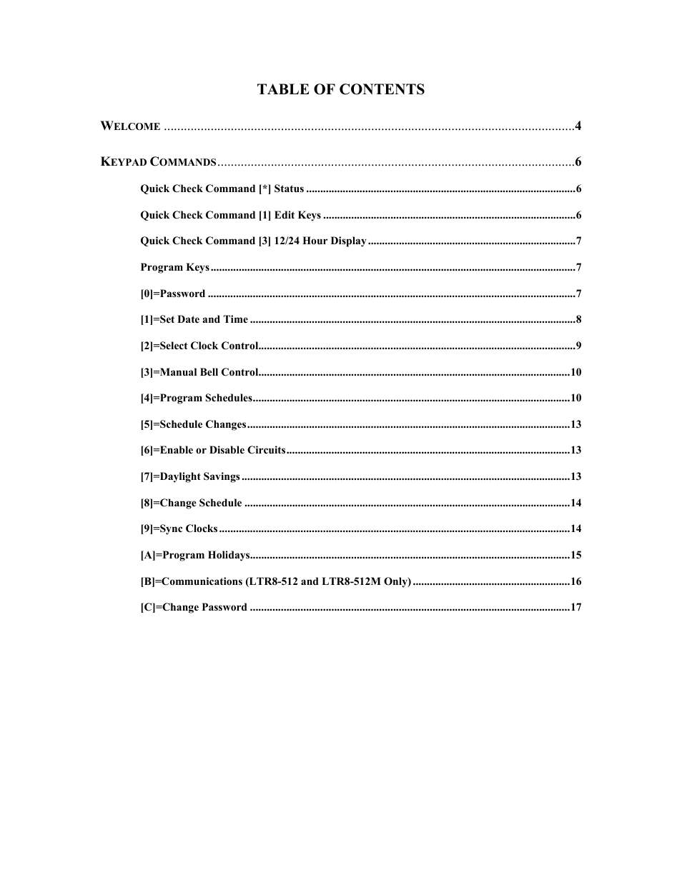 Lathem LTR8-512 User Manual | Page 3 / 23