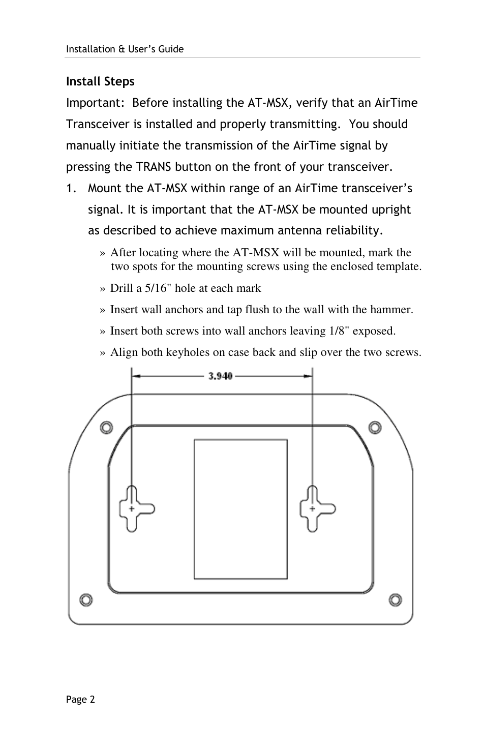 Lathem AirTime AT-MSX User Manual | Page 4 / 7