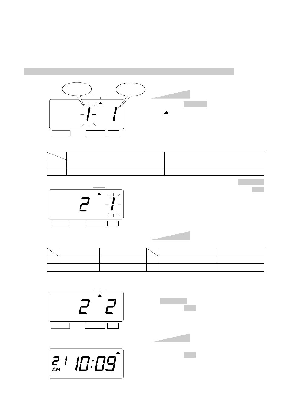 Setting the hour/min | Lathem 1000E User Manual | Page 12 / 31