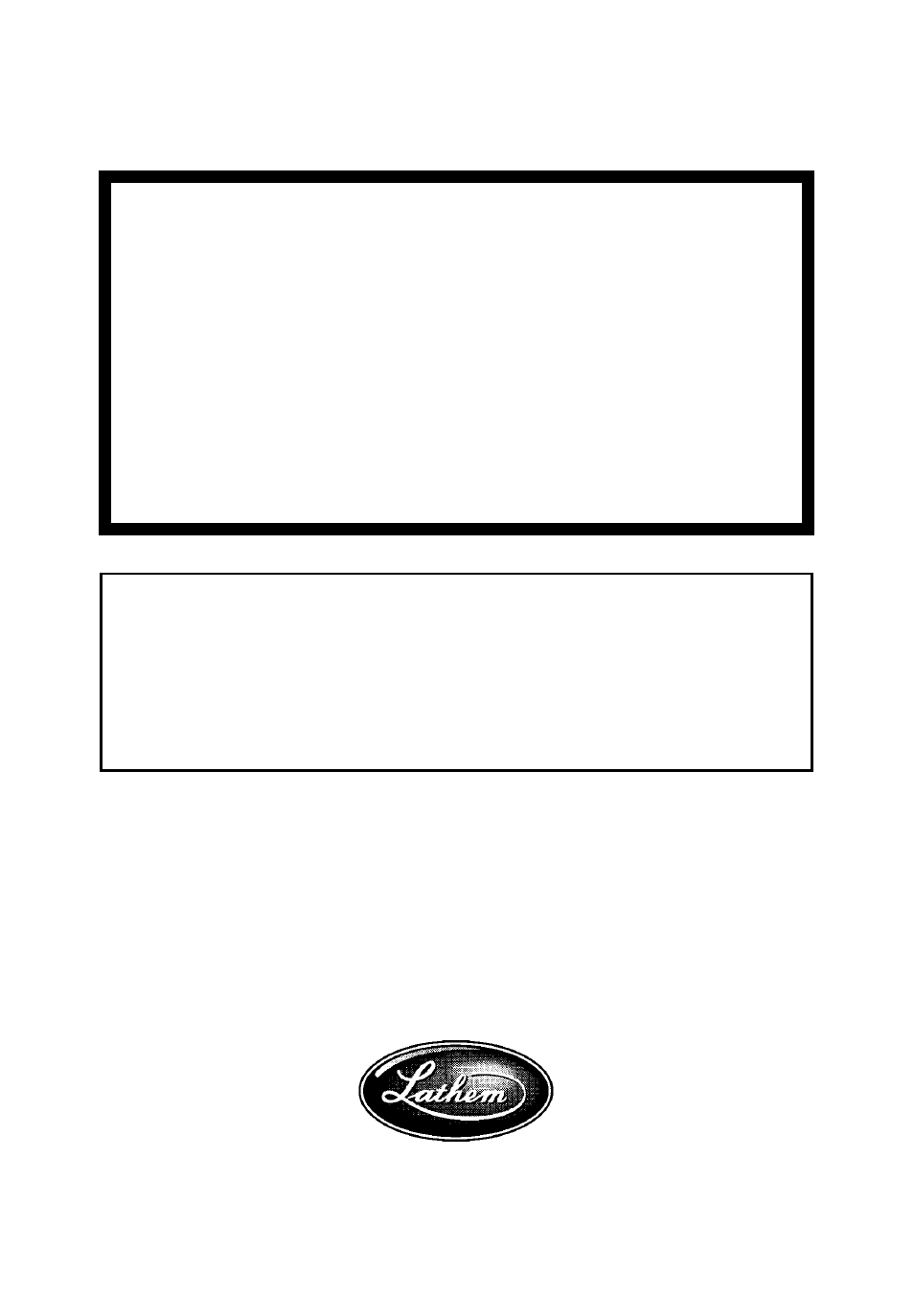 Lathem time corporation, Warning | Lathem 1000E User Manual | Page 2 / 31