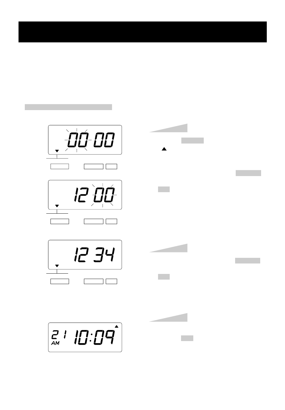 Setting the password, Registering the password | Lathem 1000E User Manual | Page 21 / 31