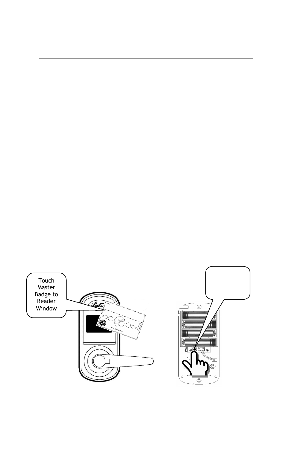 Meeting mode” setting (lock bypass) | Lathem LX100 User Manual | Page 15 / 32