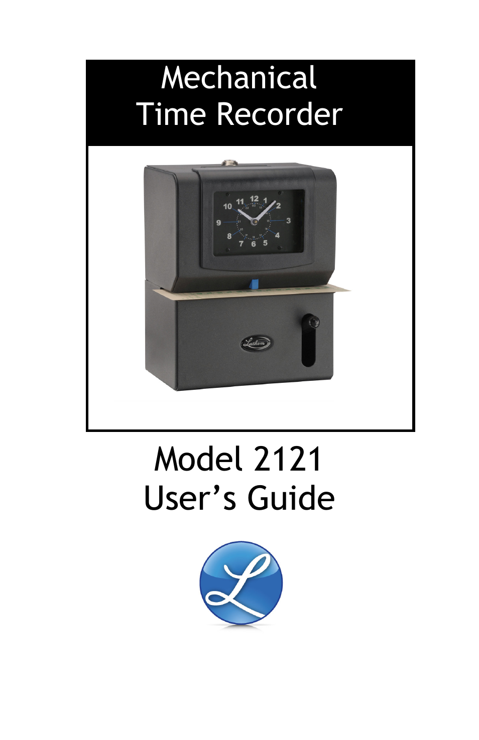 Lathem 2121 User Manual | 16 pages