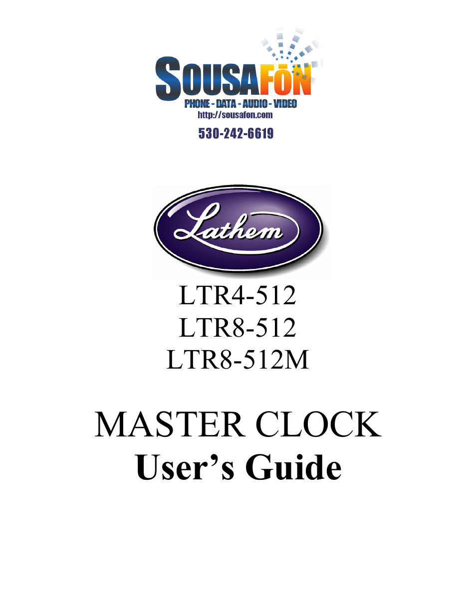 Lathem LTR4-512 User Manual | 23 pages