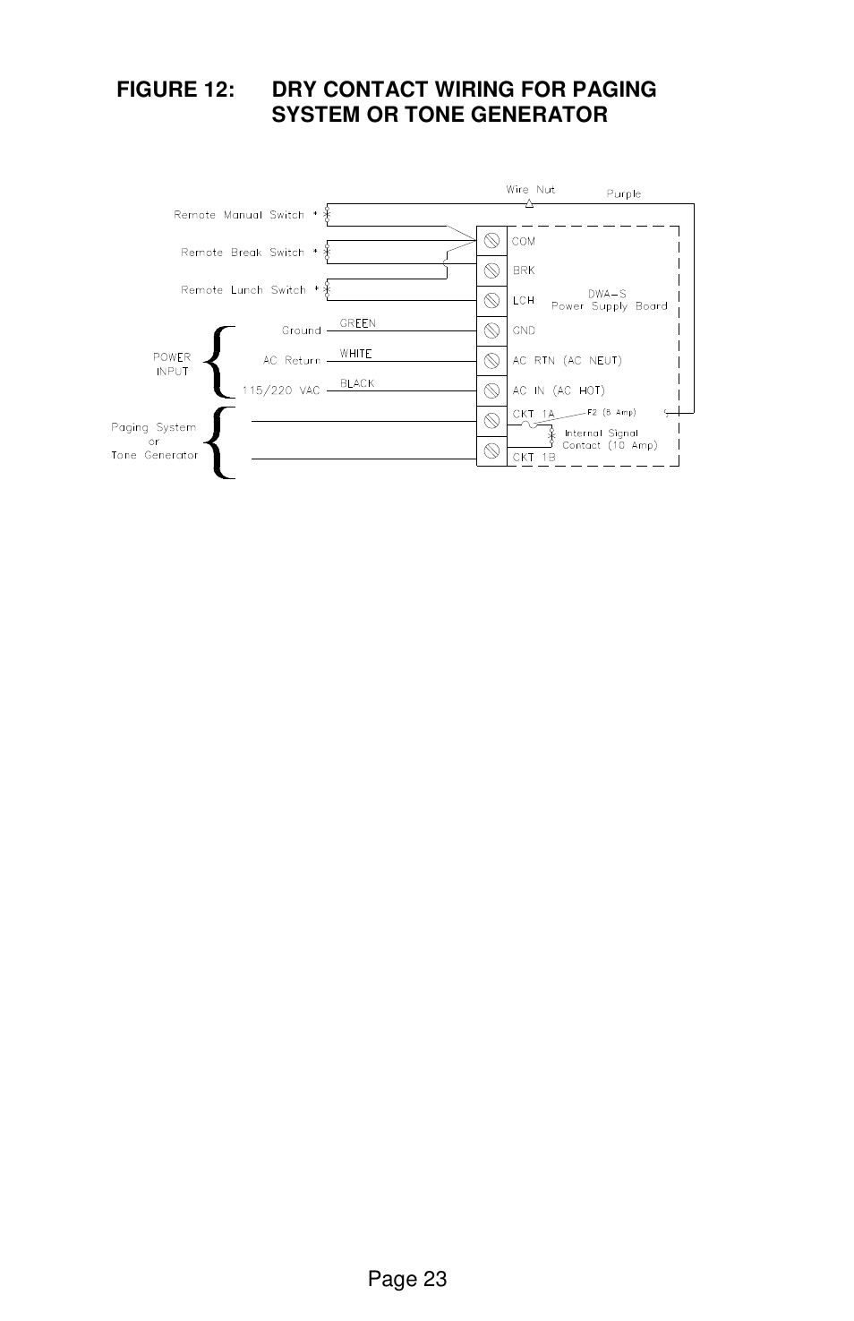 Lathem Sonachron DWA-S User Manual | Page 26 / 28